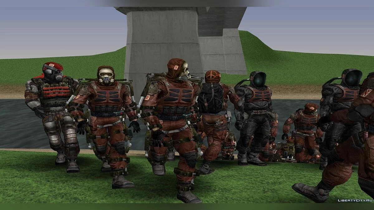 Grupo "Llama" de S.T.A.L.K.E.R / GTA San Andreas