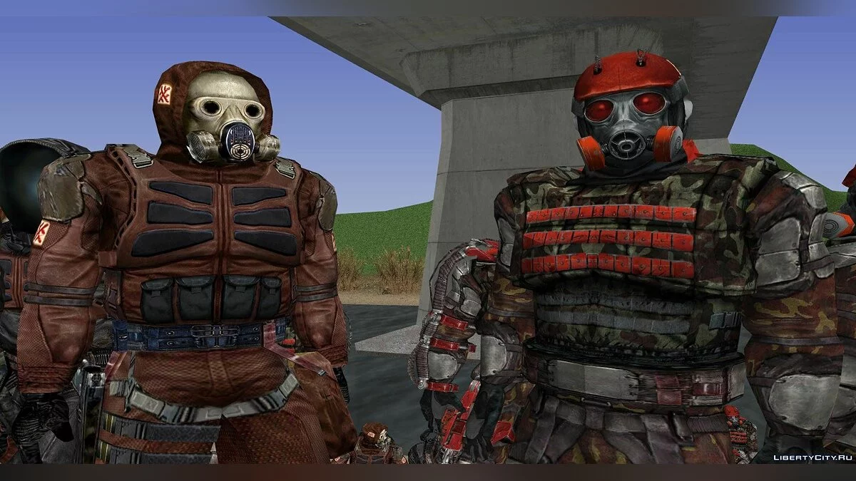 Grupo "Llama" de S.T.A.L.K.E.R / GTA San Andreas
