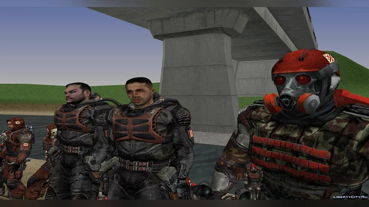 Grupo "Llama" de S.T.A.L.K.E.R / GTA San Andreas