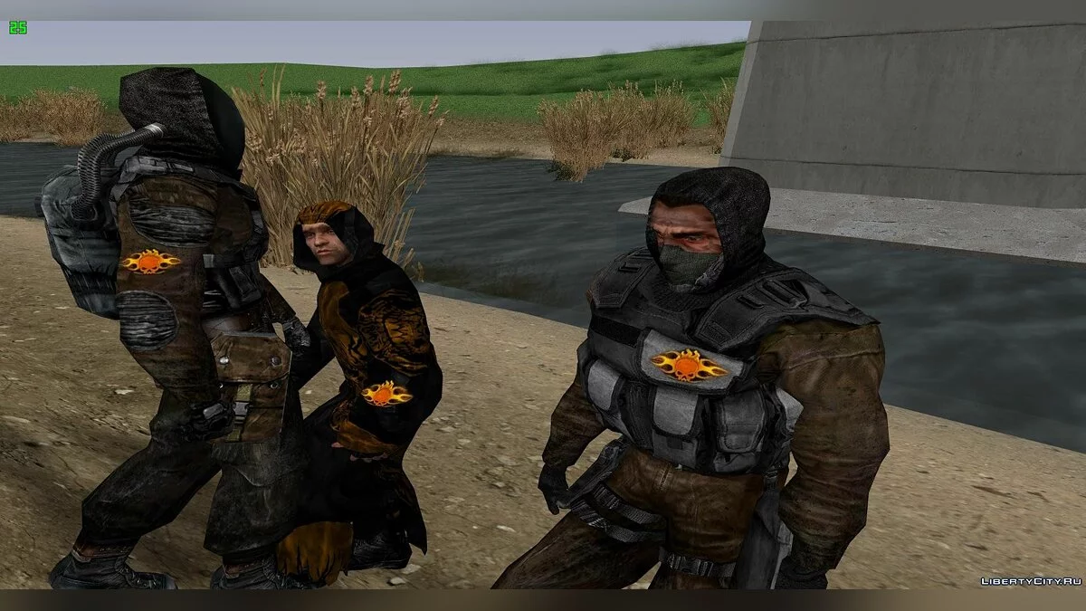 Угруповання "Солнцевська бригада" з S.T.A.L.K.E.R / GTA San Andreas