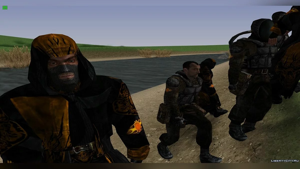 Угруповання "Солнцевська бригада" з S.T.A.L.K.E.R / GTA San Andreas