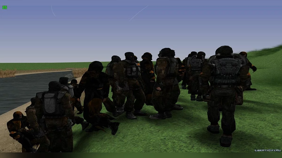 Угруповання "Солнцевська бригада" з S.T.A.L.K.E.R / GTA San Andreas