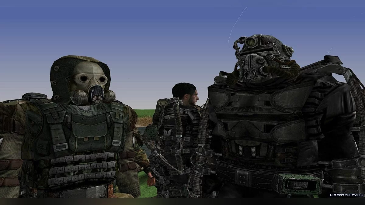 S.T.A.L.K.E.R 中的 "秃鹫" 帮派 / GTA San Andreas