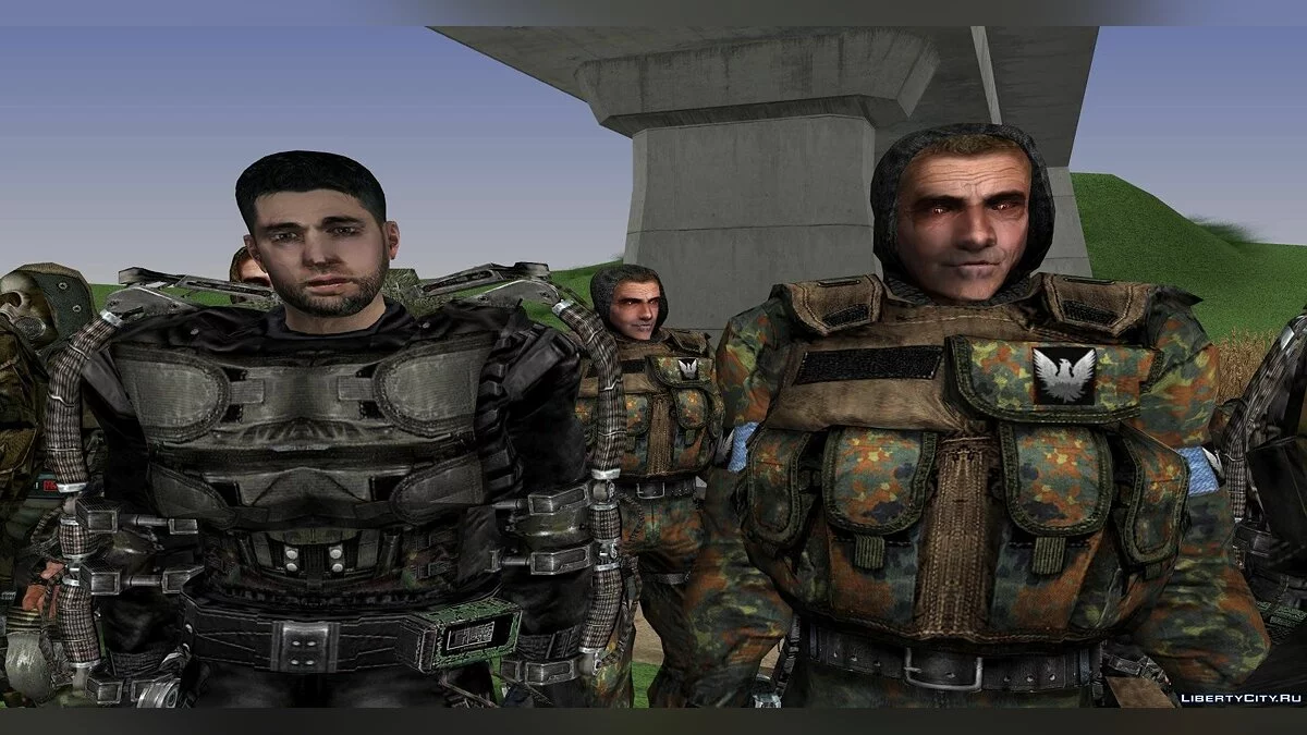 S.T.A.L.K.E.R 中的 "秃鹫" 帮派 / GTA San Andreas
