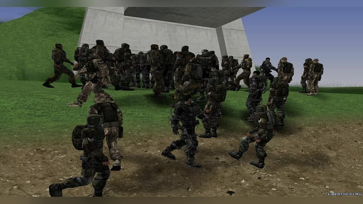 S.T.A.L.K.E.R 中的 "秃鹫" 帮派 / GTA San Andreas