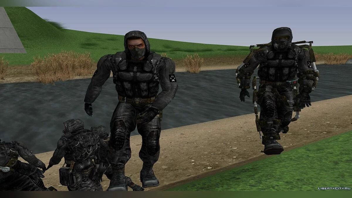 Grouping "Tiger" from S.T.A.L.K.E.R / GTA San Andreas