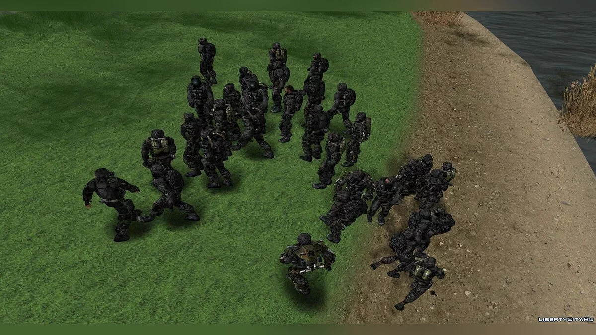 Grouping "Tiger" from S.T.A.L.K.E.R / GTA San Andreas