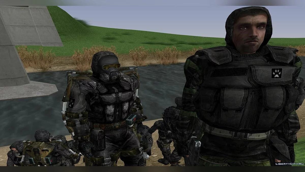 Grouping "Tiger" from S.T.A.L.K.E.R / GTA San Andreas