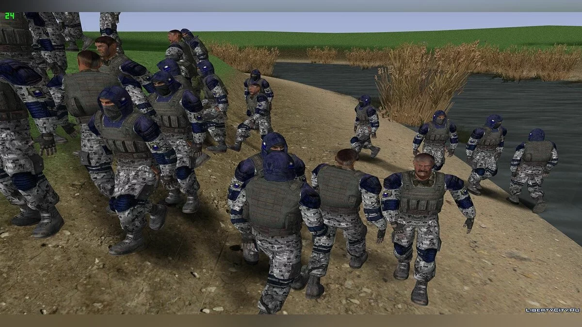 Угруповання "Темне небо" з S.T.A.L.K.E.R / GTA San Andreas