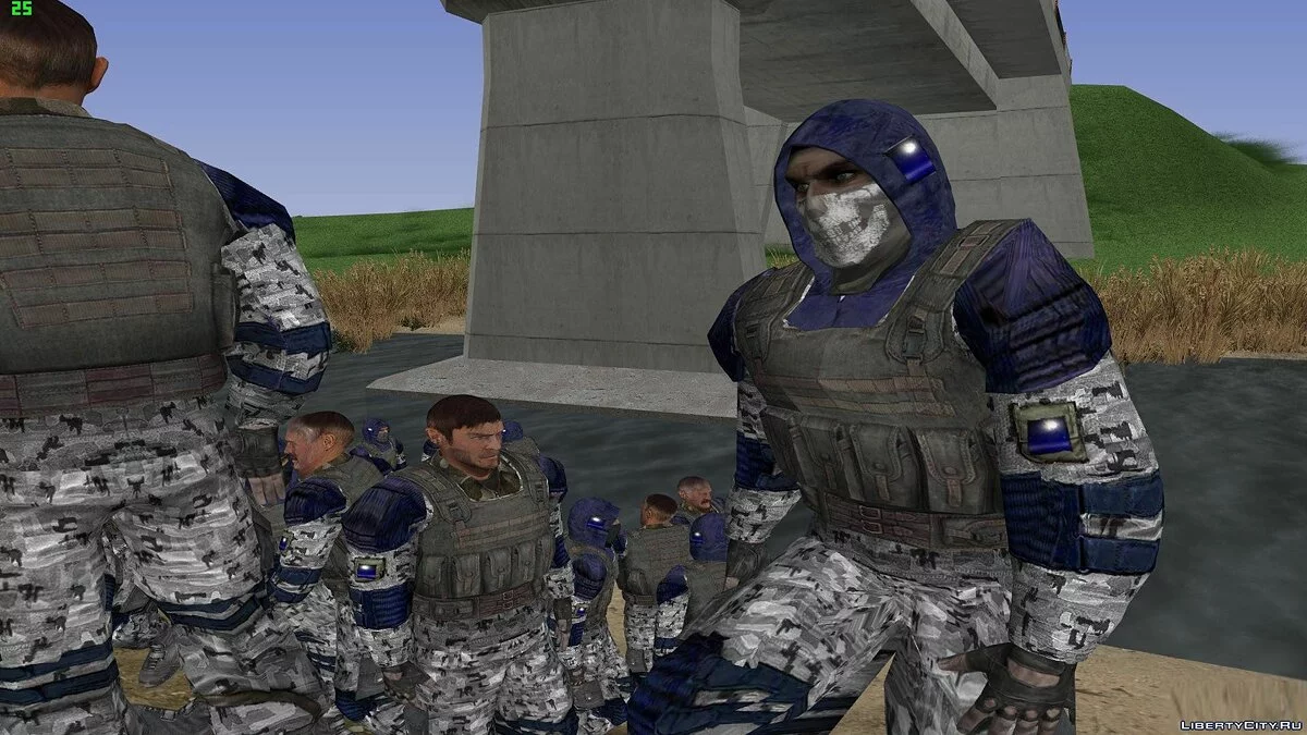 Угруповання "Темне небо" з S.T.A.L.K.E.R / GTA San Andreas