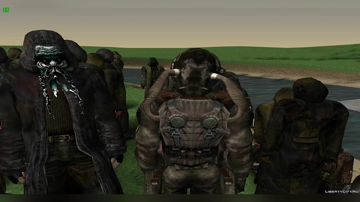 Grupo "Stalkers Oscuros" de S.T.A.L.K.E.R / GTA San Andreas