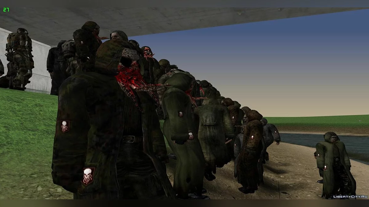Grupo "Stalkers Oscuros" de S.T.A.L.K.E.R / GTA San Andreas