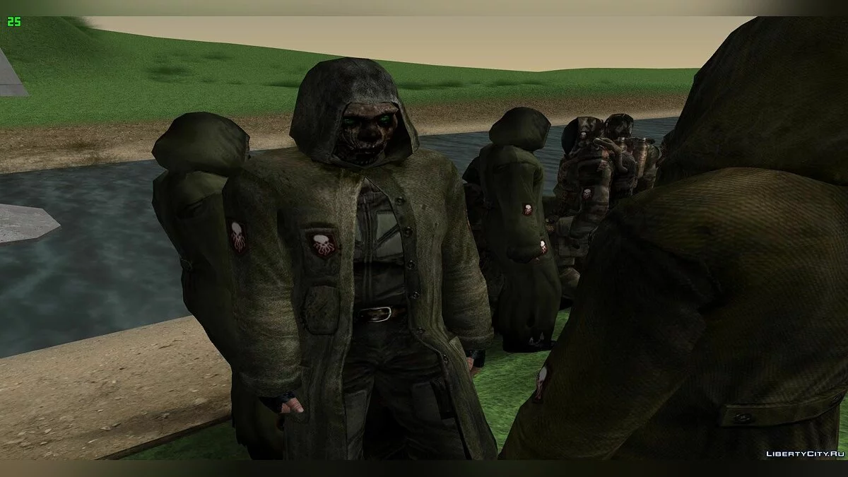 Grupo "Stalkers Oscuros" de S.T.A.L.K.E.R / GTA San Andreas
