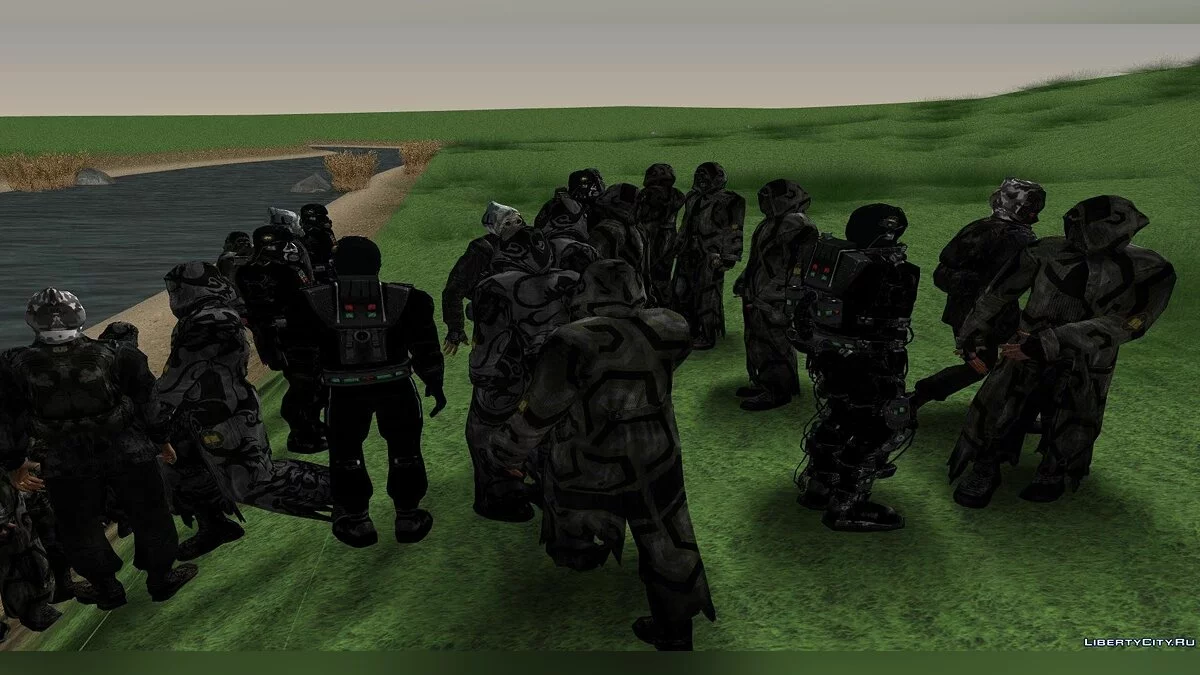 Group "Great Khans" from S.T.A.L.K.E.R / GTA San Andreas