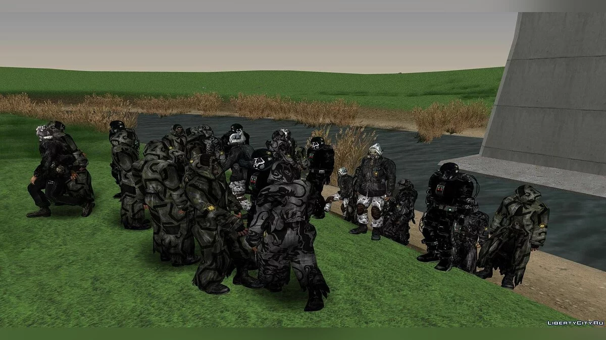 Group "Great Khans" from S.T.A.L.K.E.R / GTA San Andreas