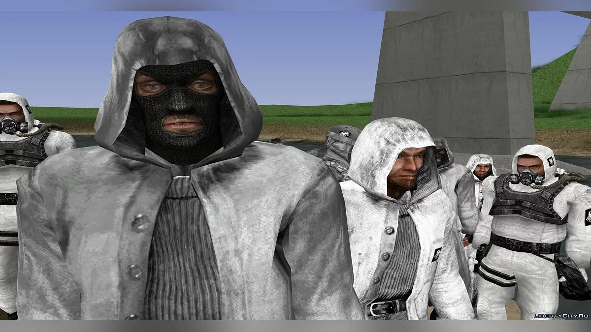 Угруповання "Ворони" з S.T.A.L.K.E.R / GTA San Andreas