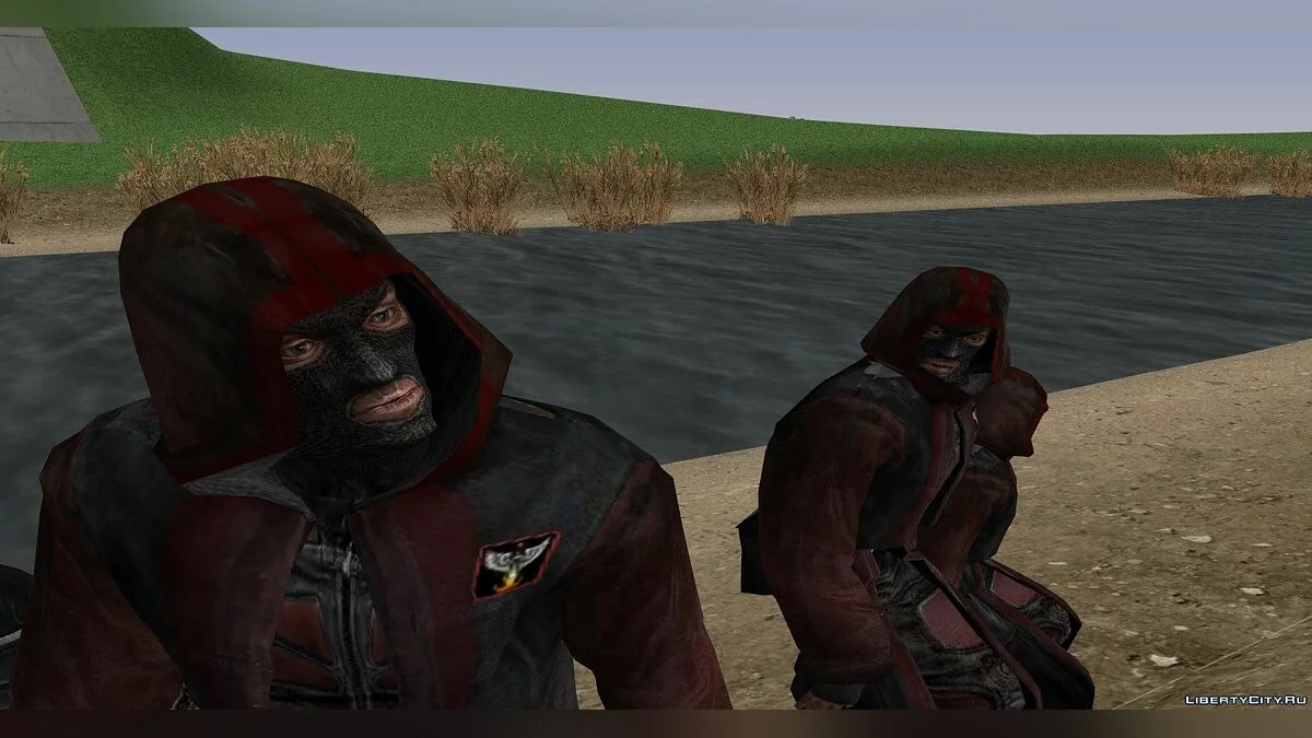 Le groupe "Rétribution" de S.T.A.L.K.E.R / GTA San Andreas