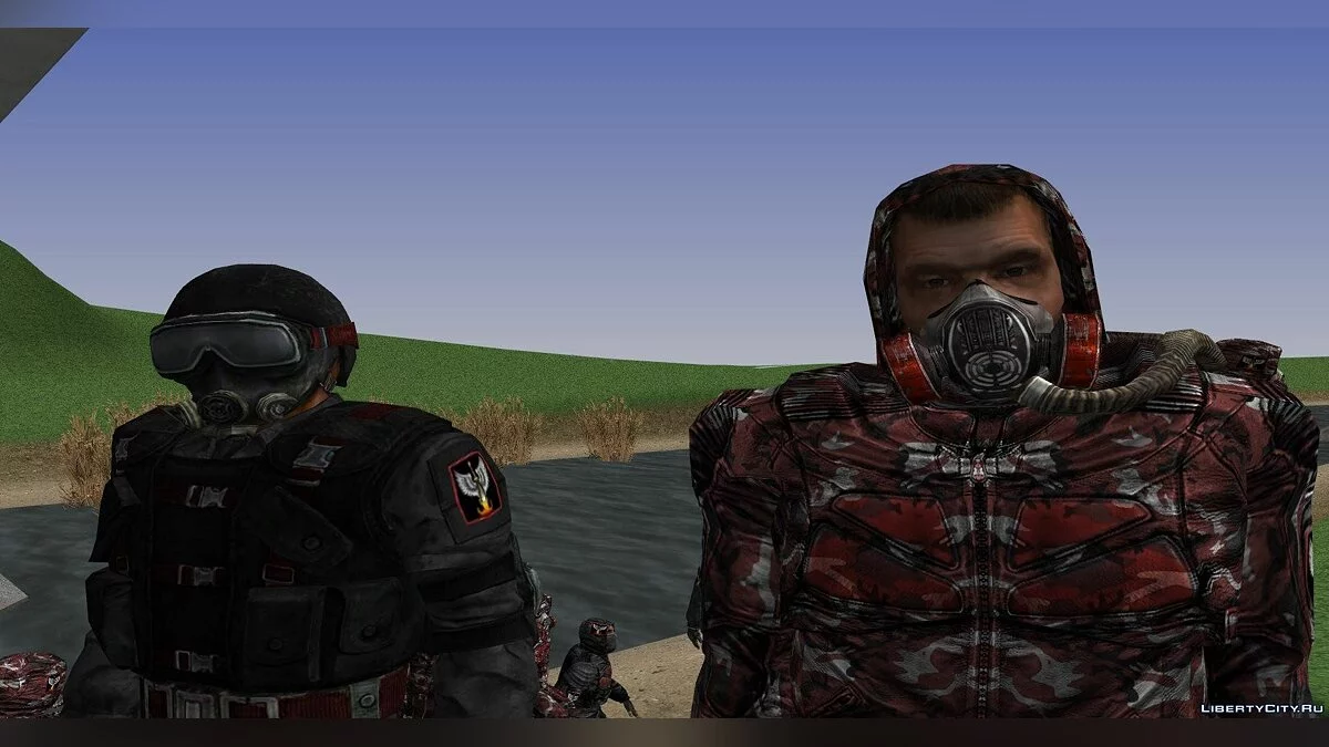 Le groupe "Rétribution" de S.T.A.L.K.E.R / GTA San Andreas