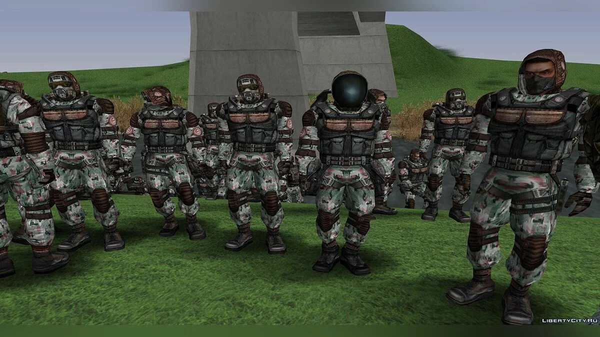 Інтернаціональна дослідницька група з S.T.A.L.K.E.R / GTA San Andreas