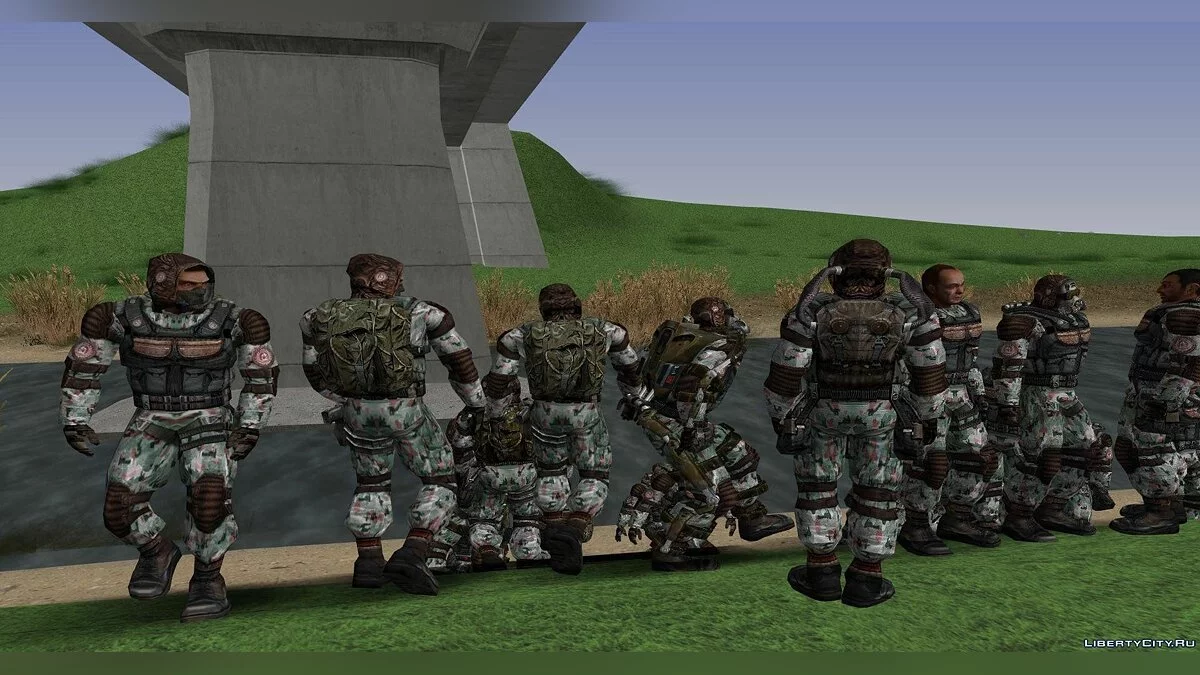 Інтернаціональна дослідницька група з S.T.A.L.K.E.R / GTA San Andreas