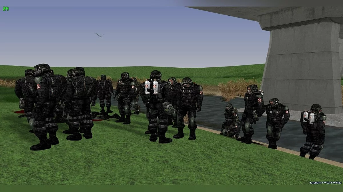 Umbrella Corporation from S.T.A.L.K.E.R / GTA San Andreas