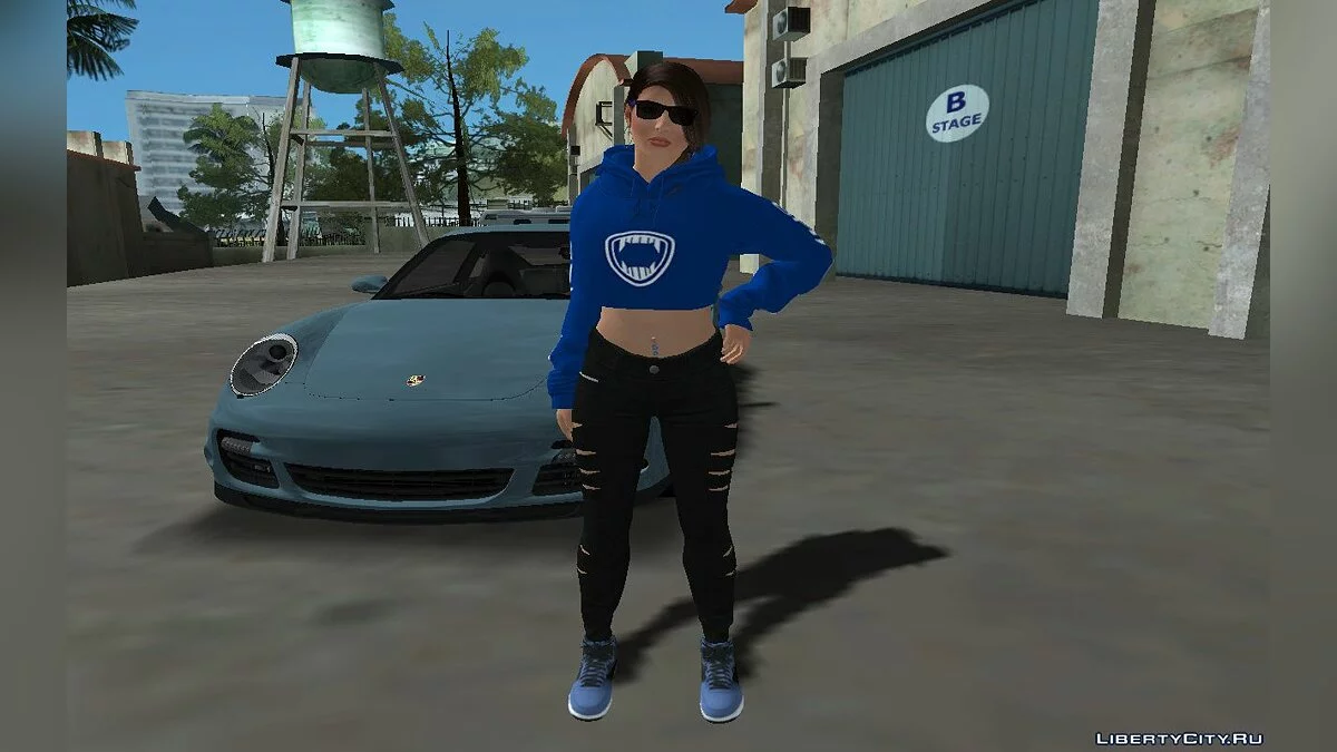 Lara Croft aus Tomb Raider / GTA San Andreas
