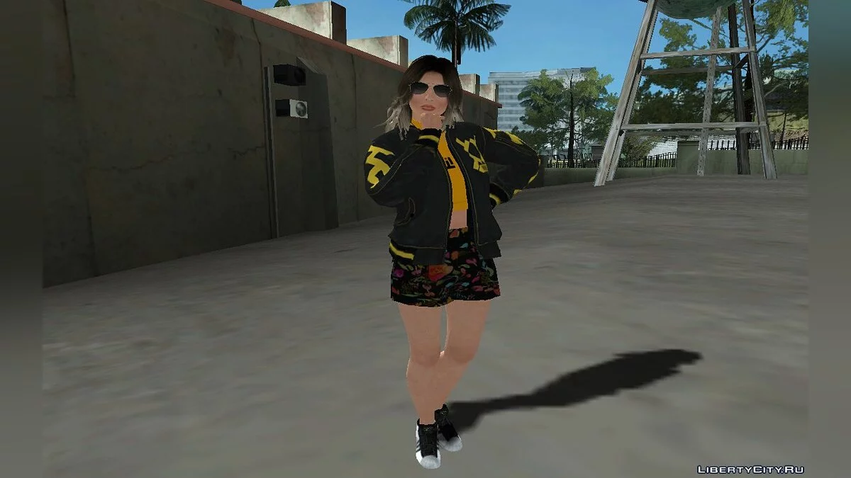Lara Croft aus Tomb Raider / GTA San Andreas