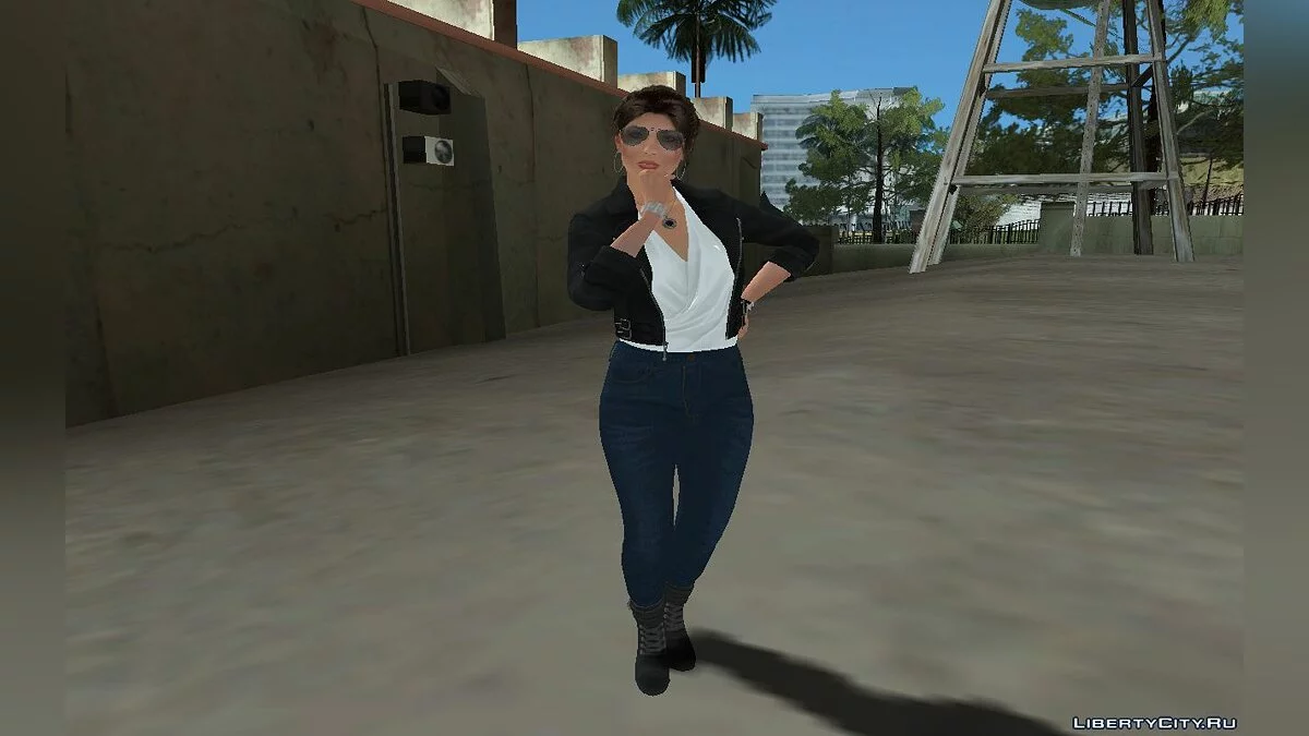 Lara Croft aus Tomb Raider / GTA San Andreas