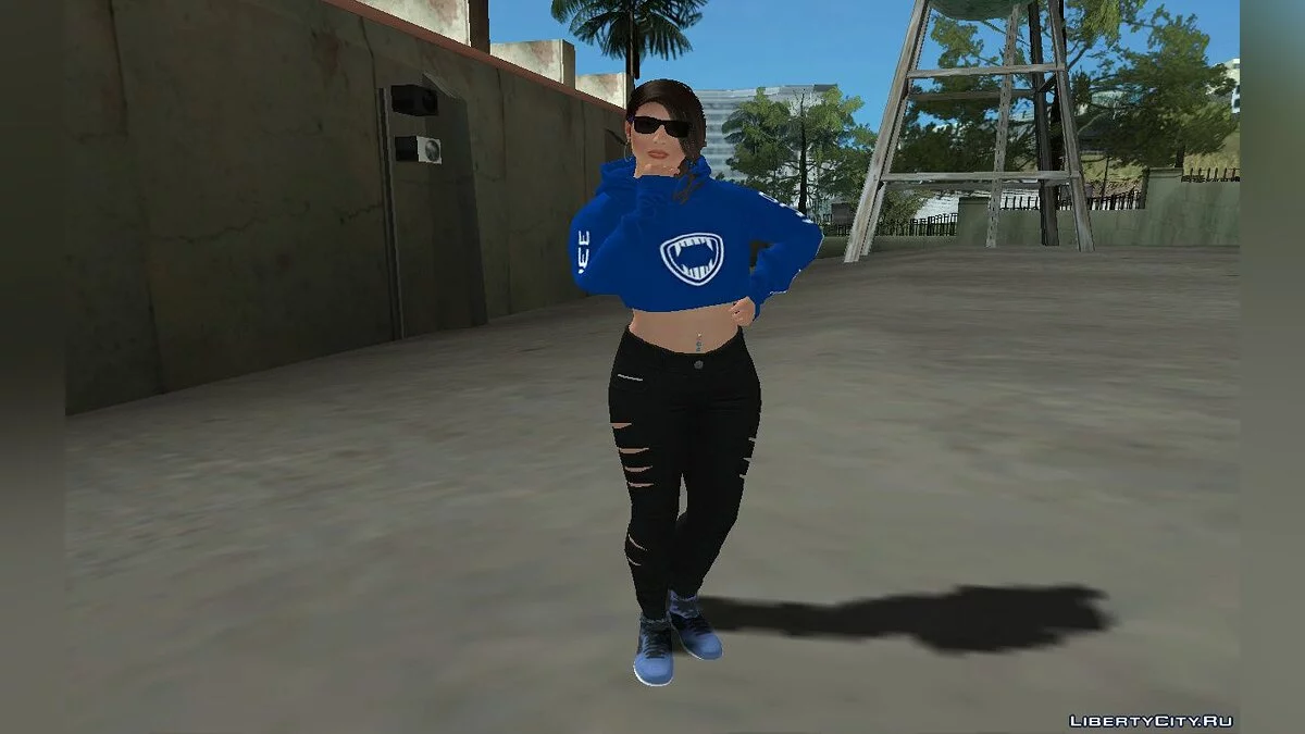 Lara Croft aus Tomb Raider / GTA San Andreas