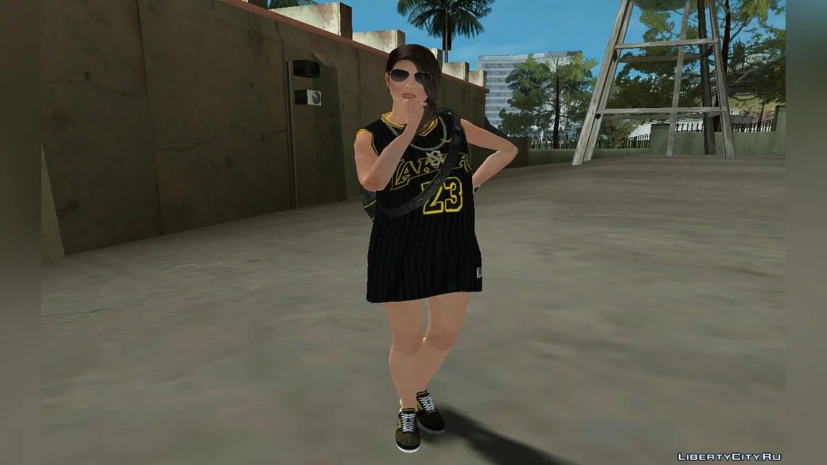 Lara Croft aus Tomb Raider / GTA San Andreas
