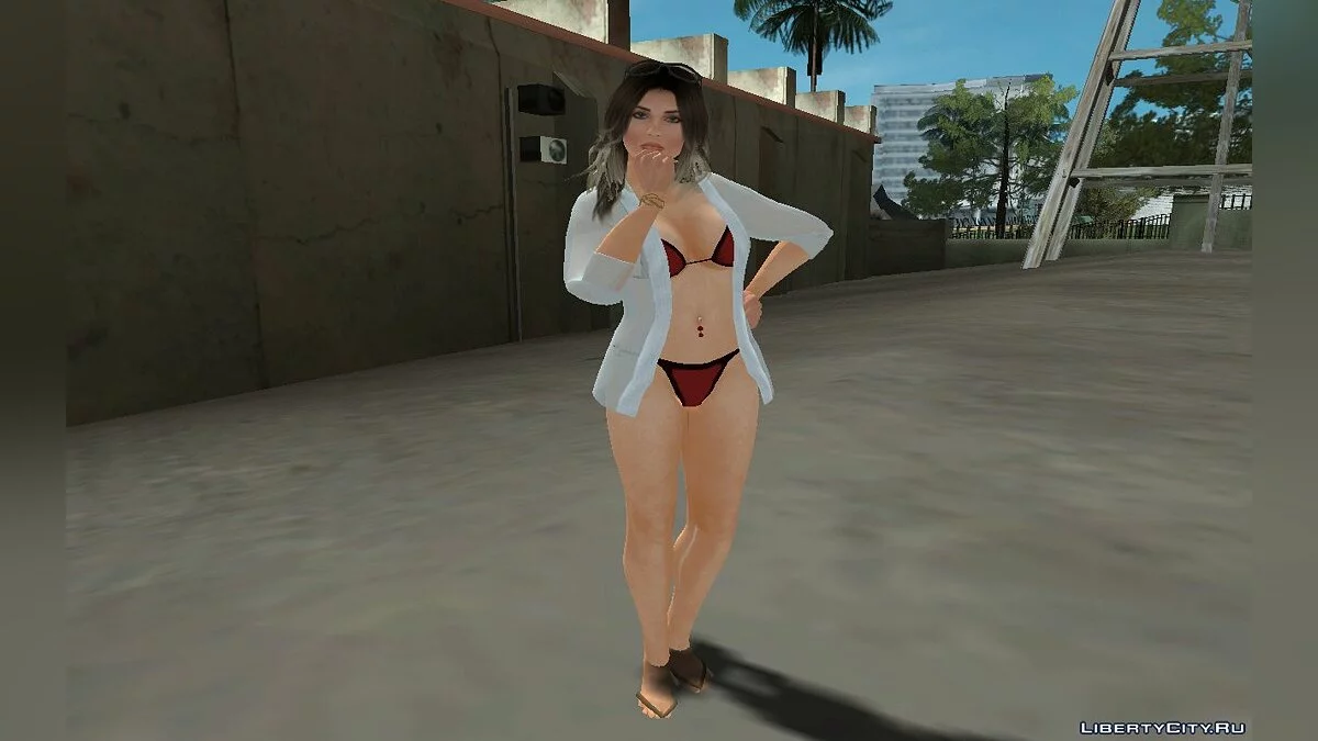 Lara Croft aus Tomb Raider / GTA San Andreas