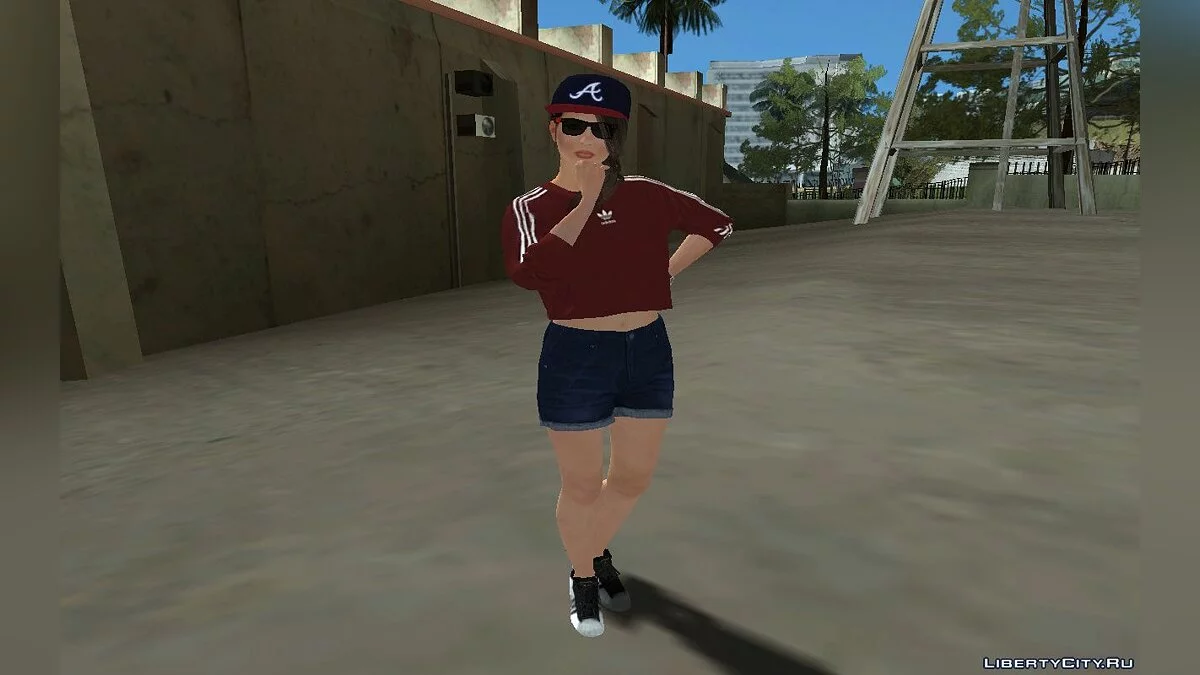 Lara Croft aus Tomb Raider / GTA San Andreas