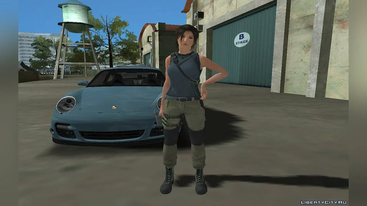 Lara Croft aus Tomb Raider / GTA San Andreas