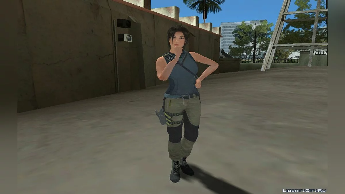 Lara Croft aus Tomb Raider / GTA San Andreas