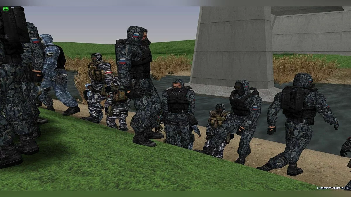Російський спецназ із S.T.A.L.K.E.R / GTA San Andreas