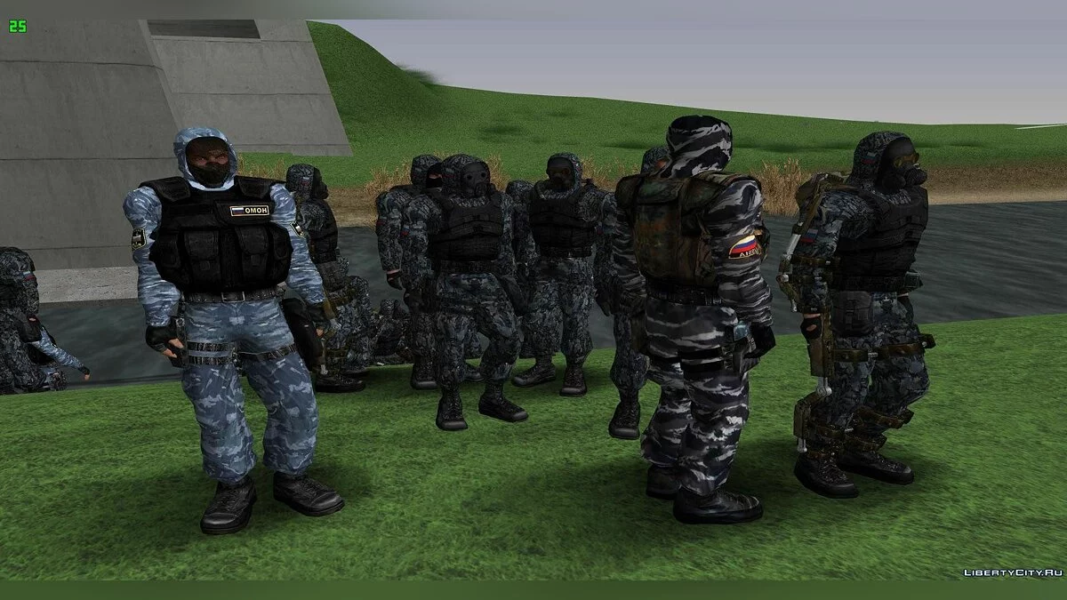 Російський спецназ із S.T.A.L.K.E.R / GTA San Andreas