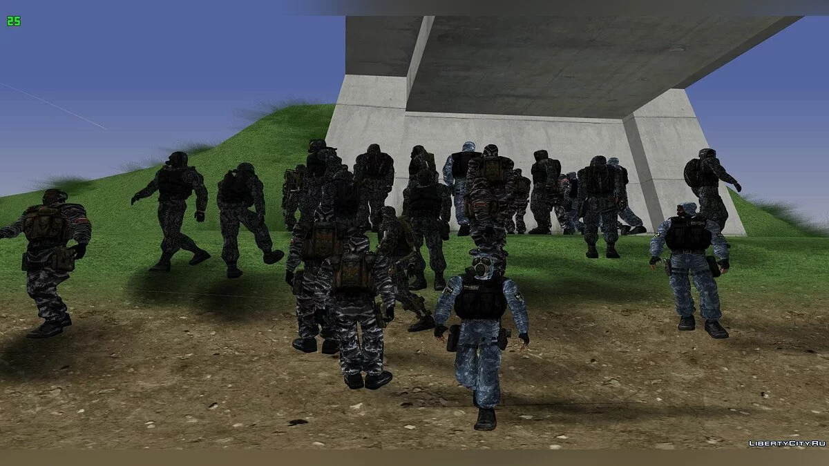Російський спецназ із S.T.A.L.K.E.R / GTA San Andreas
