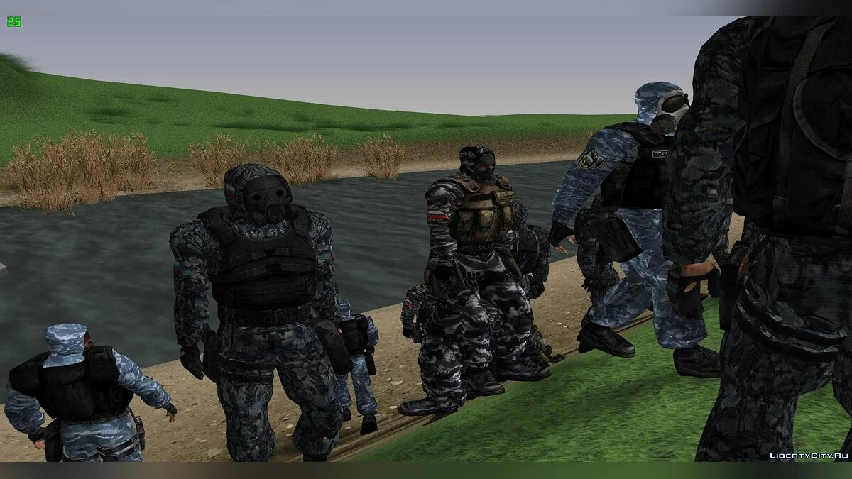 Російський спецназ із S.T.A.L.K.E.R / GTA San Andreas