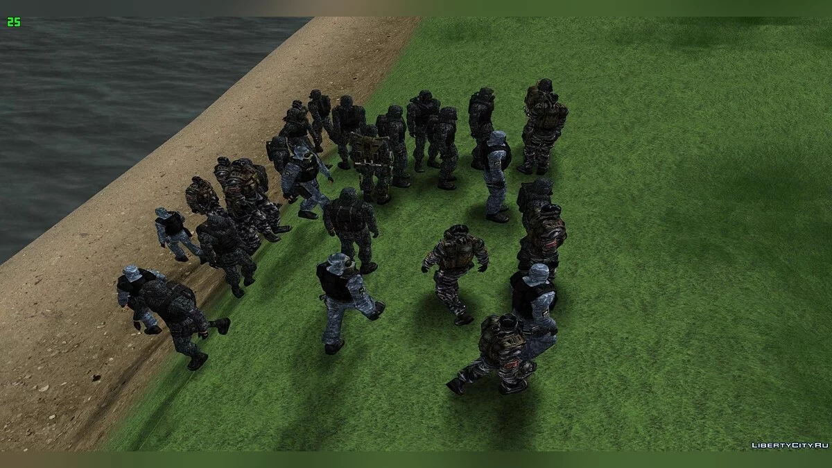 Російський спецназ із S.T.A.L.K.E.R / GTA San Andreas