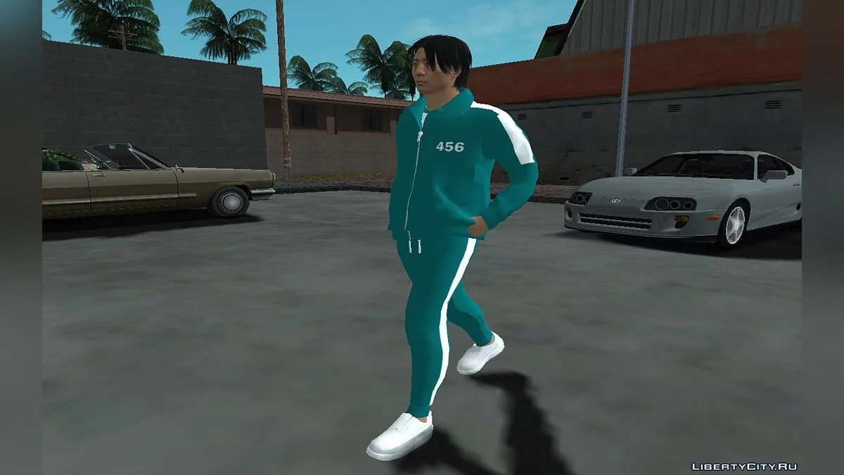 鱿鱼游戏系列皮肤包 (GTA Online) / GTA San Andreas