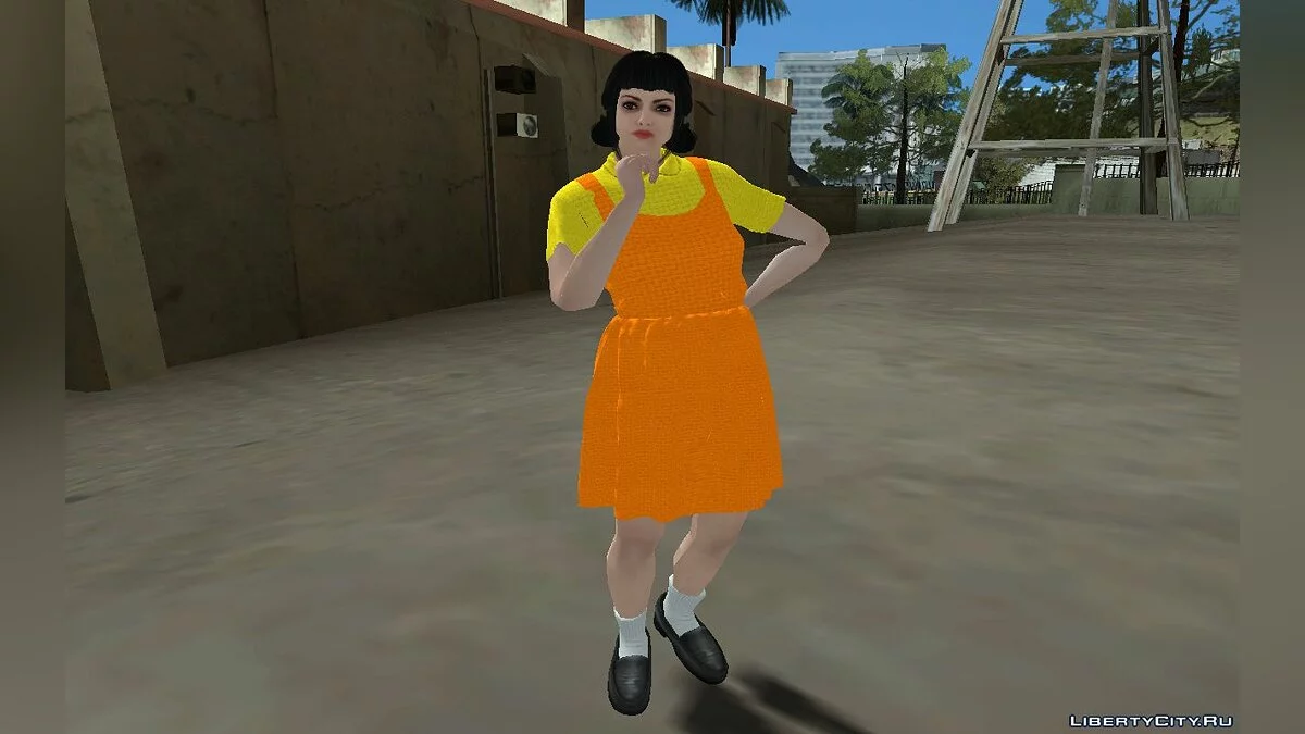 鱿鱼游戏系列皮肤包 (GTA Online) / GTA San Andreas