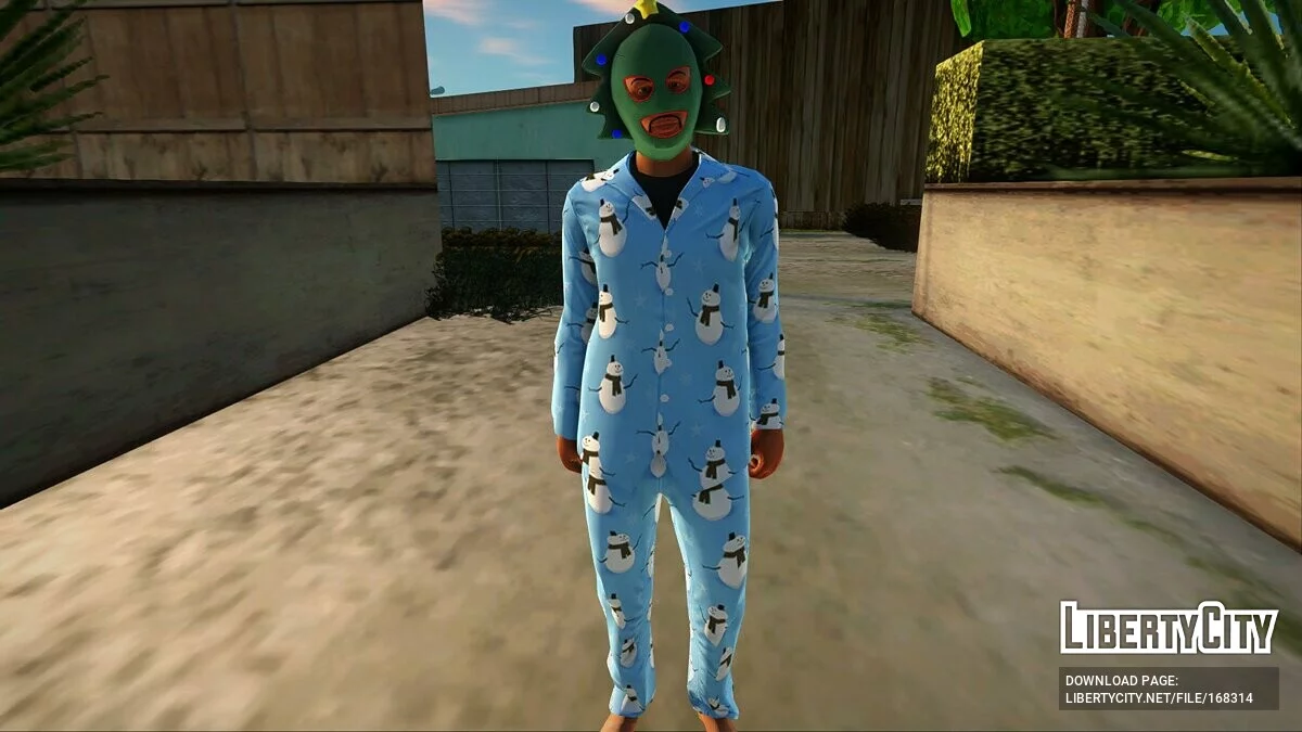 Weihnachtsskins aus GTA Online / GTA San Andreas