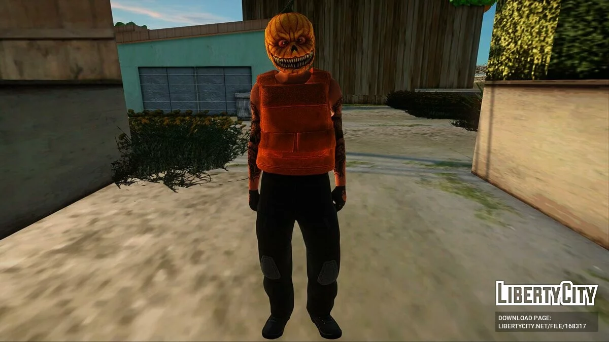 Сборник скинов из GTA 5 - Хэллоуин / GTA San Andreas