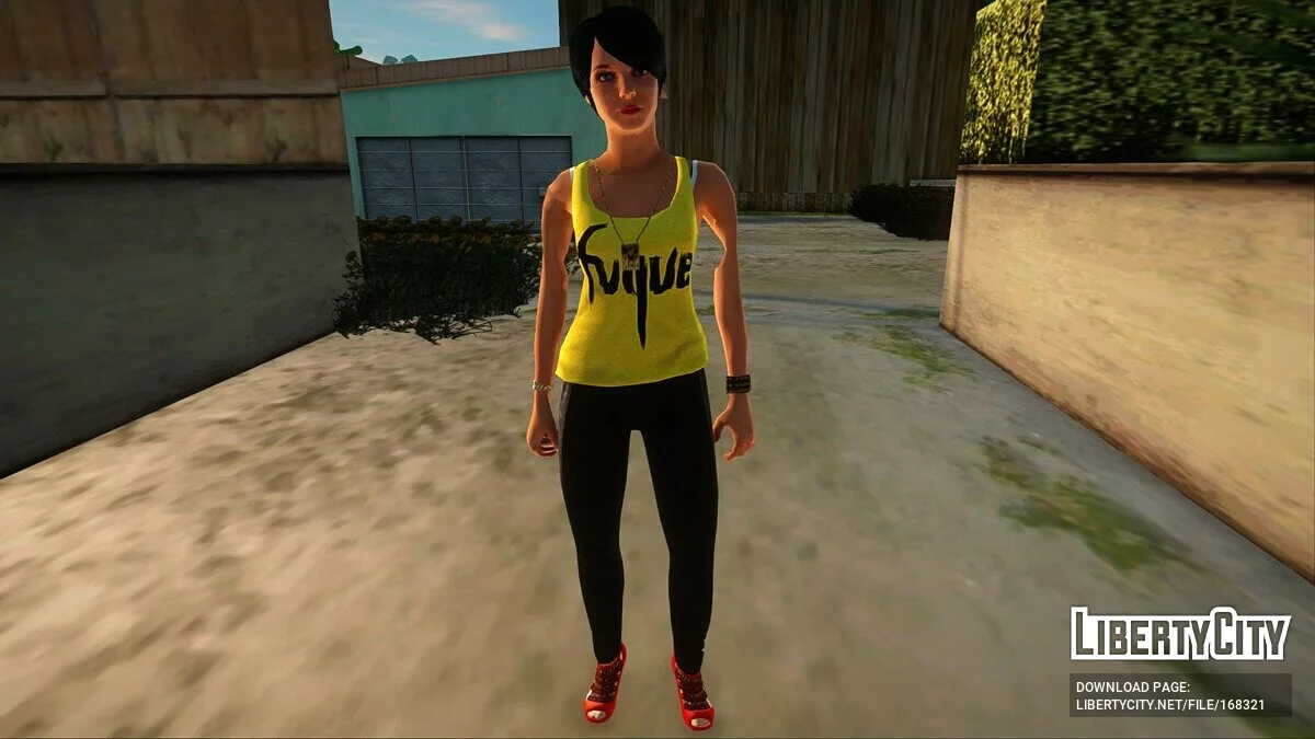 Collection of skins from GTA 5 / GTA San Andreas