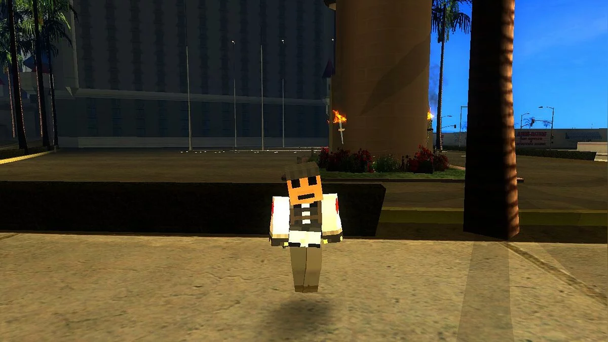 Сборник скинов из игры Minecraft / GTA San Andreas