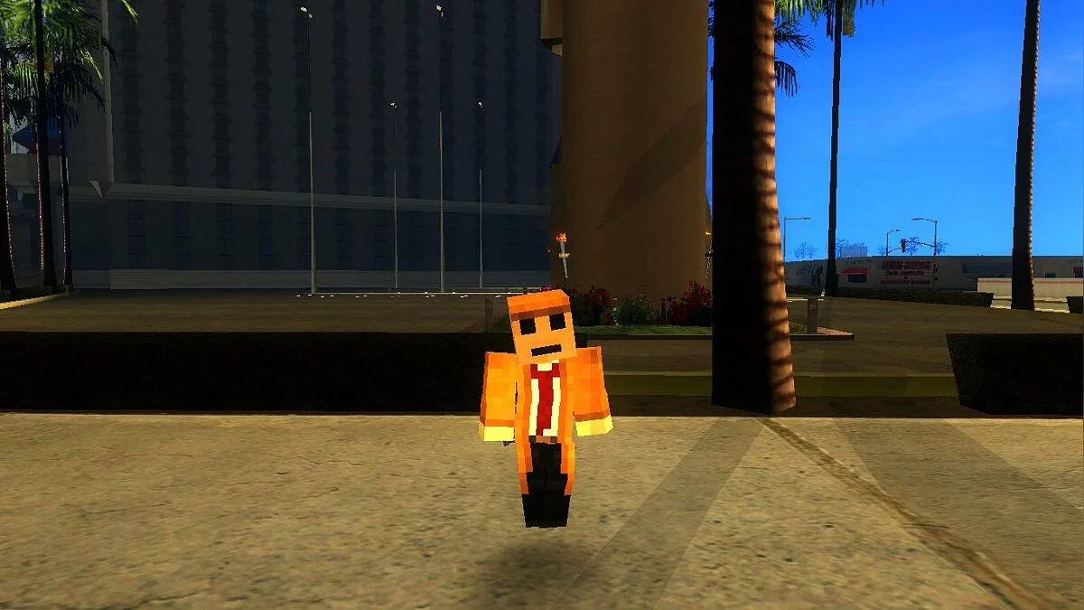 Сборник скинов из игры Minecraft / GTA San Andreas