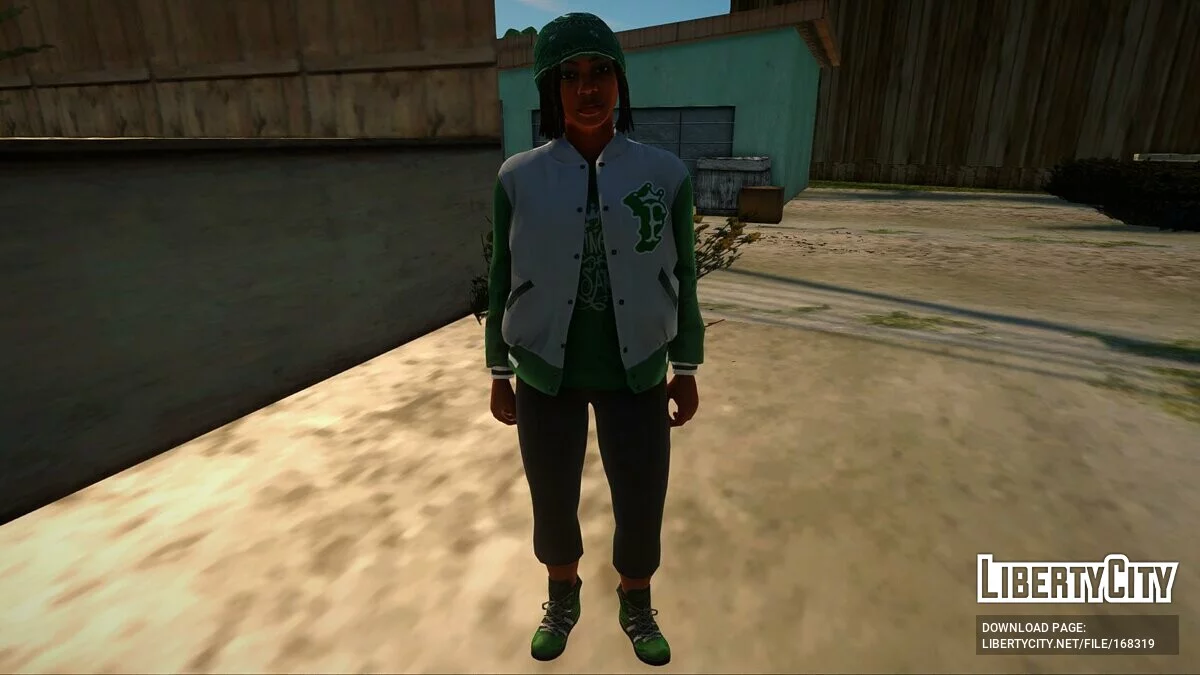 Gang Skins of Bandit Girls from GTA 5 / GTA San Andreas