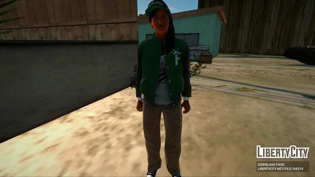 Gang Skins of Bandit Girls from GTA 5 / GTA San Andreas