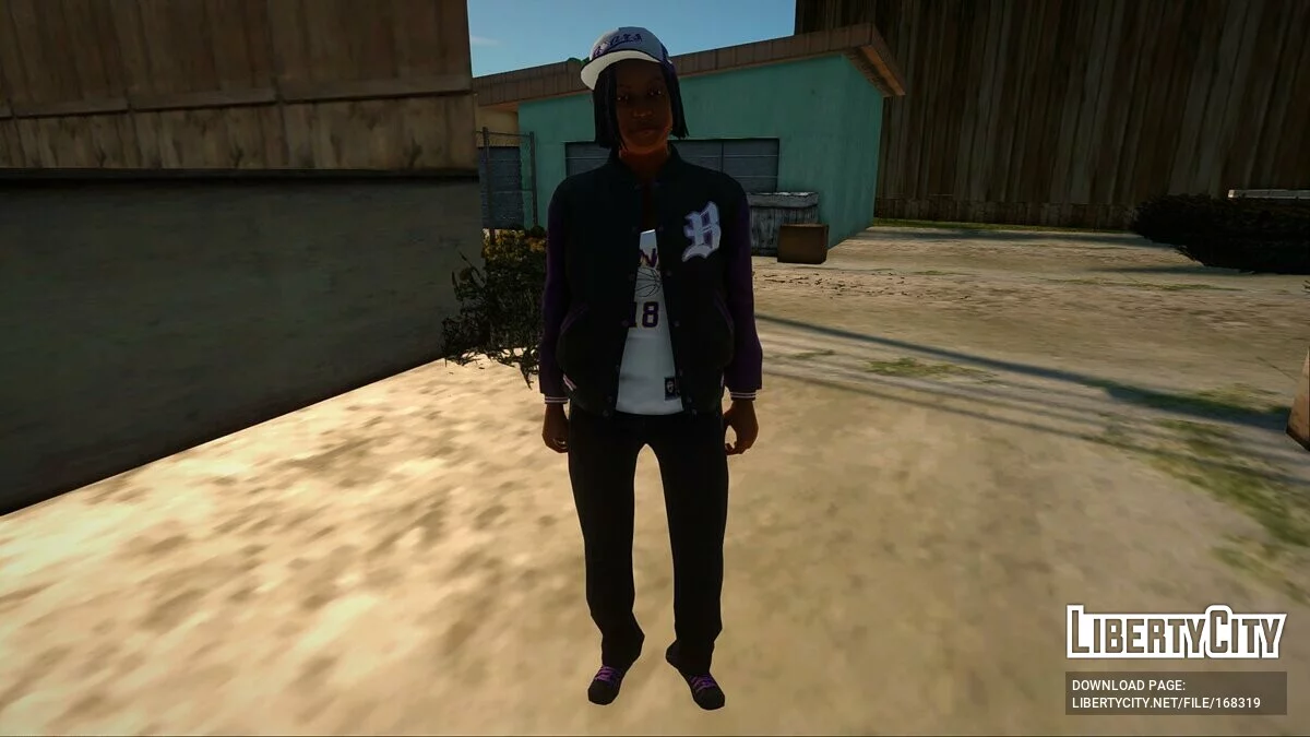 Gang Skins of Bandit Girls from GTA 5 / GTA San Andreas
