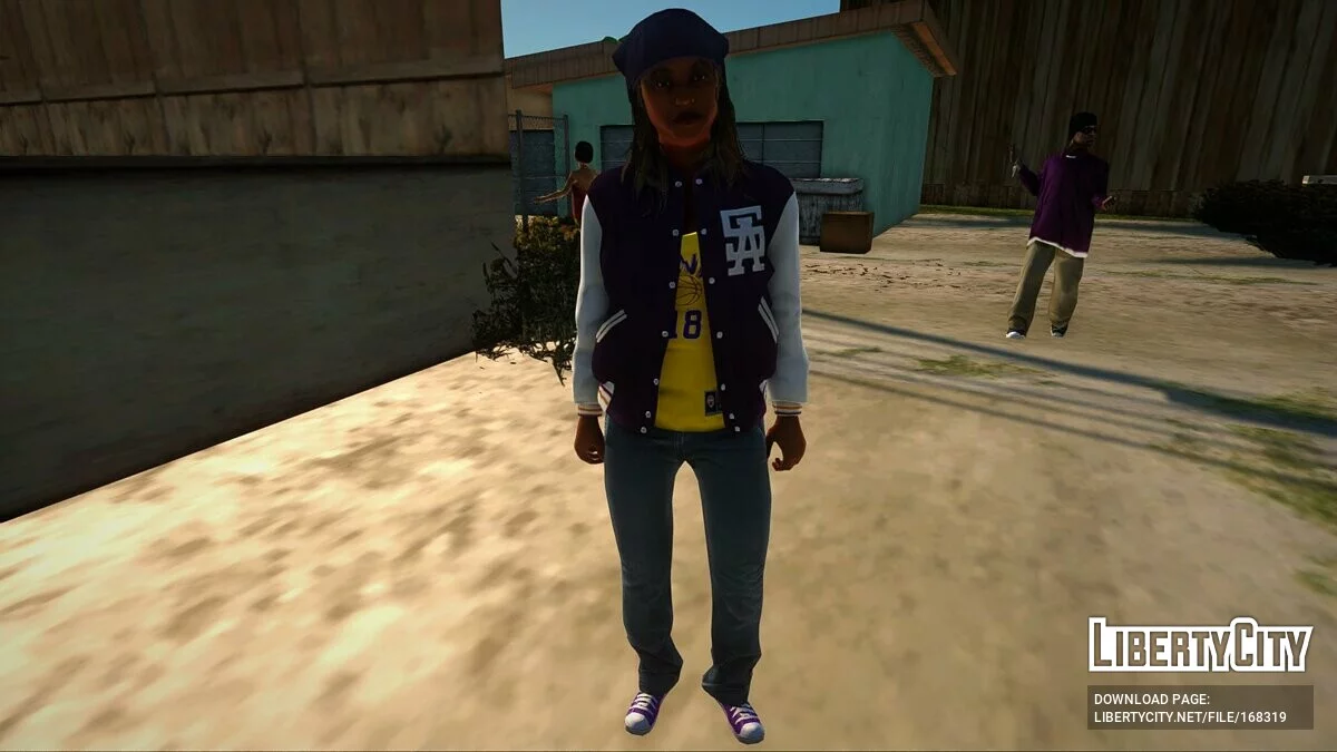 Gang Skins of Bandit Girls from GTA 5 / GTA San Andreas